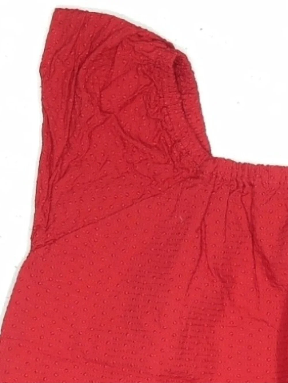 Gymboree Girls Red Peasant Top XL 14